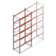 Palettenregal AR T2 5000x1850x1100mm (hxbxt) 5 Ebenen 2530kg/Ebene Anfangsregal