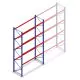 Gebrauchte SLP Palettenregal 5250x2700x1000 mm (hxbxt) 4 Ebenen Anfangsregal