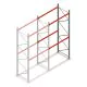 Palettenregal AR T2 3500x1850x1100mm (hxbxt) 2 Ebenen 2530kg/eb. Anbauregal mit vormontierten Rahmen