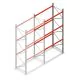 Palettenregal AR T2 4000x1850x1100mm (hxbxt) 3 Ebenen 2530kg/Level Anbauregal