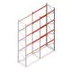 Palettenregal AR T2 5000x1850x1100mm (hxbxt) 4 Ebenen 2530kg/Ebene Anbauregal