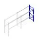 Teilweise gebrauchtes Nedcon PR Palettenregal 3000x2980x1100 mm (hxbxt) 2 Ebenen Anbauregal