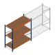 Weitspannregal Kimer 1750x1500x800 mm (hxbxt) 3 Ebenen Anfangsregal