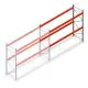 Palettenregal AR T2 2500x3300x1100mm (hxbxt) 2 Ebenen 2415kg/eben Anbauregal mit vormontierten Rahmen