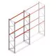 Palettenregal AR T2 4500x2700x1100mm (hxbxt) 2 Ebenen 2844kg/ebene Anfangsregal