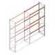 Palettenregal AR T2 5000x2700x1100mm (hxbxt) 3 Ebenen 1820kg/Level Anbauregal