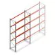 Palettenregal AR T2 5000x2700x1100mm (hxbxt) 4 Ebenen 1820kg/eb. Anfangsregal