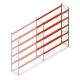 Palettenregal AR T2 5000x3600x1100mm (hxbxt) 5 Ebenen 2252kg/ebene Anbauregal