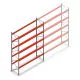 Palettenregal AR T2 5000x3600x1100mm (hxbxt) 5 Ebenen 2252kg/Ebene Anfangsregal
