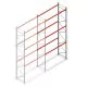 Palettenregal AR T2 6000x2700x1100mm (hxbxt) 3 Ebenen 2844kg/eb. Anbauregal
