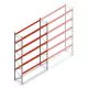Palettenregal AR T2 6000x3600x1100mm (hxbxt) 5 Ebenen 2252kg/pro Ebene Anfangsregal