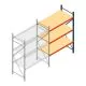 Weitspannregal AR 2000x1610x800 mm (hxbxt) 3 Ebenen blau Anbauregal