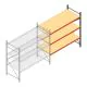 Weitspannregal AR 2000x2700x1000 mm (hxbxt) 3 Ebenen anthrazit Anbauregal
