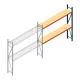 Weitspannregal AR 2000x2700x400 mm (hxbxt) 2 Ebenen blau Anbauregal