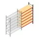 Weitspannregal AR 2250x1610x600 mm (hxbxt) 6 Ebenen anthrazit Anbauregal