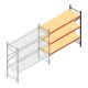 Weitspannregal AR 2250x2700x800 mm (hxbxt) 3 Ebenen anthrazit Anbauregal