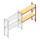 Weitspannregal AR 2500x1850x600 mm (hxbxt) 2 Ebenen anthrazit Anbauregal