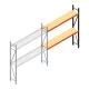 Weitspannregal AR 2500x2010x500 mm (hxbxt) 2 Ebenen anthrazit Anbauregal