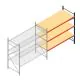 Weitspannregal AR 2500x2700x1000 mm (hxbxt) 3 Ebenen blau Anbauregal
