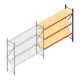 Weitspannregal AR 2500x2700x600 mm (hxbxt) 3 Ebenen blau Anbauregal