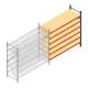 Weitspannregal AR 2500x2700x800 mm (hxbxt) 6 Ebenen anthrazit Anbauregal