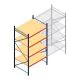 Weitspannregal AR 3000x1610x1200 mm (hxbxt) 4 Ebenen blau Anfangsregal mit vormontierten Rahmen