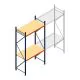 Weitspannregal AR 3000x1610x800 mm (hxbxt) 2 Ebenen blau Anfangsregal