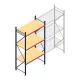 Weitspannregal AR 3000x1610x800 mm (hxbxt) 3 Ebenen blau Anfangsregal