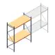 Weitspannregal AR 3000x2700x1000 mm (hxbxt) 2 Ebenen blau Anfangsregal