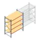 Weitspannregal AR 3000x2700x1200 mm (hxbxt) 4 Ebenen blau Anfangsregal