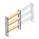 Weitspannregal AR 3000x2700x400 mm (hxbxt) 3 Ebenen blau Anfangsregal