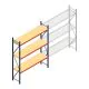 Weitspannregal AR 3000x2700x600 mm (hxbxt) 3 Ebenen blau Anfangsregal