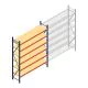 Weitspannregal AR 3000x2700x600 mm (hxbxt) 6 Ebenen blau Anfangsregal