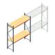 Weitspannregal AR 3000x2700x800 mm (hxbxt) 2 Ebenen blau Anfangsregal