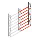 Reifenregal Weitspann AR 3000x1610x400 mm (hxbxt) 4 Ebenen Anbauregal