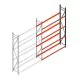 Reifenregal Weitspann AR 3000x2010x500 mm (hxbxt) 4 Ebenen Anbauregal