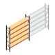 Weitspannregal AR 2250x2250x500 mm (hxbxt) 5 Ebenen verzinkt Anfangsregal mit vormontierten Rahmen