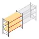Weitspannregal AR 2250x2700x900 mm (hxbxt) 3 Ebenen verzinkt Anfangsregal mit vormontierten Rahmen