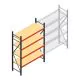 Weitspannregal AR 2500x1610x600 mm (hxbxt) 4 Ebenen verzinkt Anfangsregal