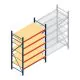 Weitspannregal AR 2500x1610x800 mm (hxbxt) 5 Ebenen blau Anfangsregal