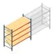 Weitspannregal AR 2500x2700x1000 mm (hxbxt) 4 Ebenen blau Anfangsregal