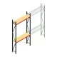 Weitspannregal AR 3000x1610x500 mm (hxbxt) 2 Ebenen verzinkt Anfangsregal