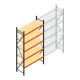 Weitspannregal AR 3000x1610x600 mm (hxbxt) 5 Ebenen verzinkt Anfangsregal mit vormontierten Rahmen