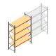 Weitspannregal AR 3000x1850x800 mm (hxbxt) 4 Ebenen verzinkt Anfangsregal mit vormontierten Rahmen