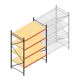 Weitspannregal AR 3000x2250x1200 mm (hxbxt) 4 Ebenen verzinkt Anfangsregal