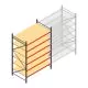 Weitspannregal AR 3000x2250x1200 mm (hxbxt) 6 Ebenen verzinkt Anfangsregal
