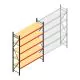 Weitspannregal AR 3000x2250x600 mm (hxbxt) 5 Ebenen anthrazit Anfangsregal