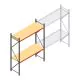 Weitspannregal AR 3000x2700x800 mm (hxbxt) 2 Ebenen anthrazit Anfangsregal