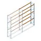 Gebrauchtes JH MPB Palettenregal 3850x3600x1100 mm (hxbxt) 3 Ebenen Anbauregal