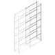 Gebrauchte Dexion Palettenregal 5000x2700x900 mm (hxbxt) 5 Ebenen Anbauregal
